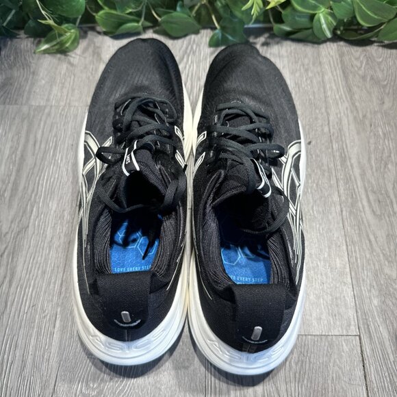 Asics Mens Gel Nimbus 27 Size 15 Black White  1011B958 Running Shoes main image 4